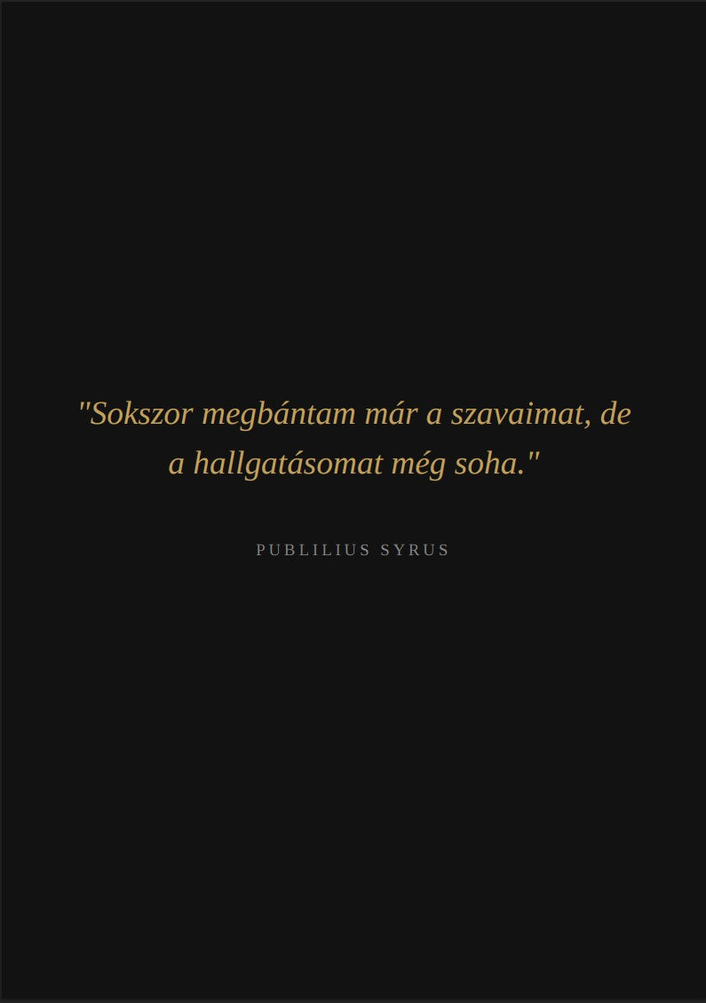 A Néma Férfi