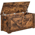 VASAGLE Tároló láda, rusztikus barna 100x40x46cm – 1. kép