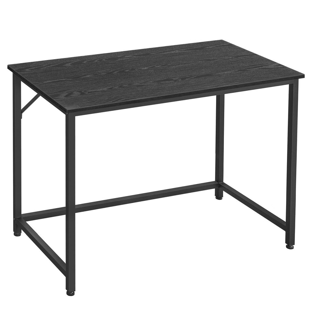 VASAGLE Íróasztal, fekete 100x50x75cm – 1. kép