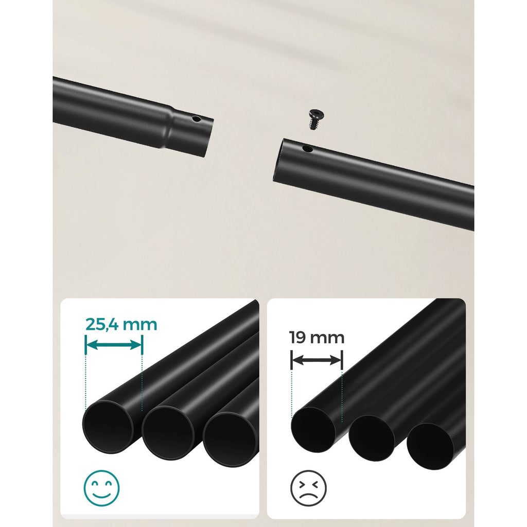 SONGMICS gurulós dupla ruhaállvány HSR107B01 – 8. kép