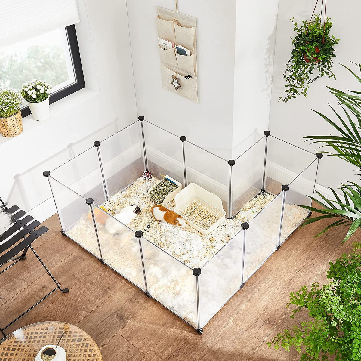 SONGMICS kisállatkifutó 143 × 73 × 46 cm – 2. termékkép