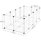 SONGMICS kisállatkifutó 143 × 73 × 46 cm – 3. termékkép