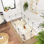 SONGMICS kisállatkifutó 143 × 73 × 46 cm – 7. termékkép