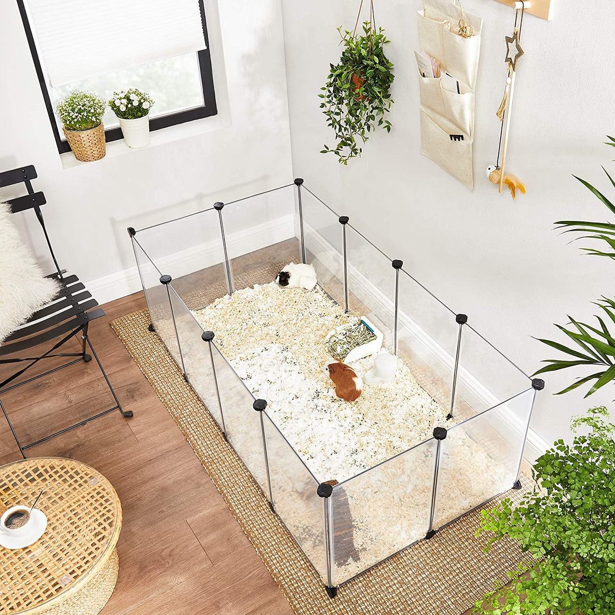 SONGMICS kisállatkifutó 143 × 73 × 46 cm – 7. termékkép